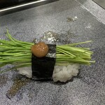 すしの美登利 立喰い - 芽ネギ