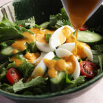 地鶏焼鳥 阿波尾 - 阿波尾・野菜サラダ