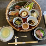 懐石宿  潮里 - 朝ごはん、腹減った、うまそー、食うぞ！