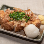 地鶏焼鳥 阿波尾 - 
阿波尾の厚揚げ
