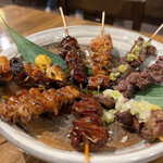 燒豬肉 白虎 - やきとん盛り合わせ