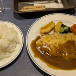 グリル ギャルソン - キングサイズサンジェルマンセットごはん大