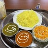 インド料理 マサラ - ダブルカレー＆サフランライス＆マンゴーラッシー