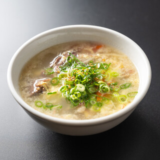 自慢の逸品たち～ホルモン煮込み＆テールスープ～
