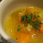 bistro Sept - セプトランチの一品  春キャベツ野菜スープ