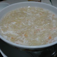 菜香新館 - 蟹とフカヒレのスープ