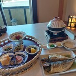 ラグジュアリー和ホテル風の薫 - 朝ご飯