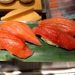 野毛 かど平 - マグロ握りダブル