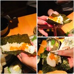 点ス - ♪嬉しい手巻き寿司…