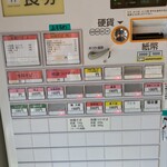 らぁ麺 飛鶏 - 券売機