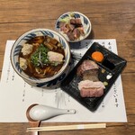 中華そば 鴨福 - ラーメン全体