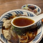 中華そば 鴨福 - スープ