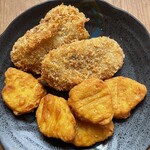のんき亭 - コロッケとチキンナゲット
