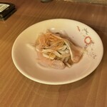 地鶏の里 永楽荘 - とりムネ肉のマリネ