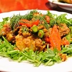 タンドールバル カマルプール - 帆立のマサラソテー　900円