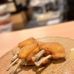 鉄板と炭火 居酒屋 ぐり - 一夜干し手羽唐