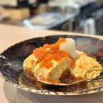 鉄板と炭火 居酒屋 ぐり - 自家製漬けイクラだし巻き