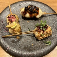 フレンチ串揚げBEIGNET 東京 - BEIGNETの串6種類②