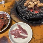 美奈登 - ハツをサービスで頂きました♡オーナーさんありがとうございます！