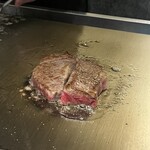 名駅 鉄板焼き 森本Ｘ Premium - サーロイン