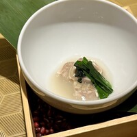 名駅 鉄板焼き 森本Ｘ Premium - 黒毛和牛和風出汁煮込み