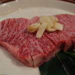 炭焼 金竜山 - サーロイン 2014.5.1X ※野菜除去後