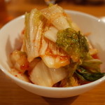 炭焼 金竜山 - お母さん手作りキムチ(浅漬け) 2014.5.1X