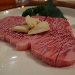 炭焼 金竜山 - サーロイン 2014.5.1X ※野菜除去後