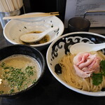 弘明寺丿貫 - 牡蠣のつけ蕎麦 着丼