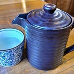 なめとこ山庵 - 蕎麦湯です。