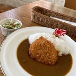SeasideCafe BEACON - さみだれカレー + がんす