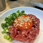 北新地焼肉さつま - ユッケ 1,600円
