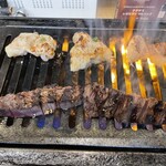 北新地焼肉さつま - 焼肉はガスロースターがマスト　　