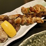 酔ちょくれダイニング日々ふわり - 焼き鳥盛り合わせ！