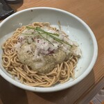 饗 くろ喜 - 和え玉　あさりチャウダー