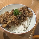 饗 くろ喜 - 鴨と地鶏のあぶら飯　