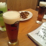 日本栄光酒場 ロッキーカナイ - ロッキービールだよ。