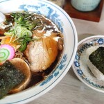 特一竜 - なつかし正油ラーメン(￥850)。