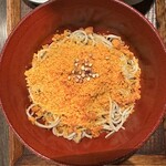 耳 - そば・カラスミ 1900円