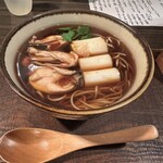 耳 - そば・牡蠣 1400円