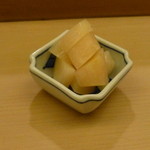 銀座 鮨青木 - 生姜漬け