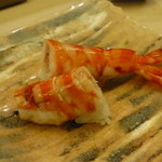 銀座 鮨青木 - 車エビ