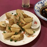 中国料理 三鶴 - 長芋のフライドポテト
