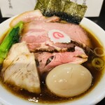 自家製麺ご藤 - 特製らーめんの手もみ麺^ - ^