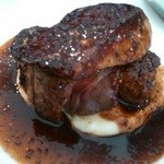 俺のフレンチ・イタリアン - 牛ロース肉とフォアグラのロッシーニ風１２８０円）