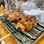串焼キ カメチヨ・シャルボン - つくね タレ