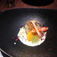 旬菜ステーキ処 らいむらいと - 真鱈（函館）と松茸の米澤豚包焼き・ズワイガニ・帆立貝の生海苔クリーム