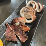 浜焼活貝 いさむ - イカ丸焼き