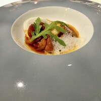 ホテルグランバッハ熱海クレッシェンド - 伊勢海老とリードヴォーとセップ茸のブレゼ