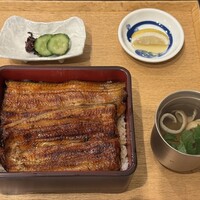 割烹蒲焼 横浜八十八 吉田町店 - 月丁と肝吸い